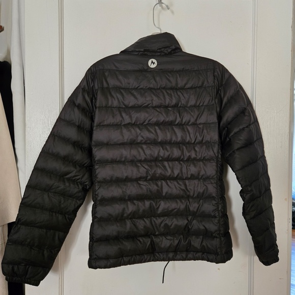 Marmot Puffer Duck Down Zip Up 600 Fill Black - Size S/P - Picture 2 of 5